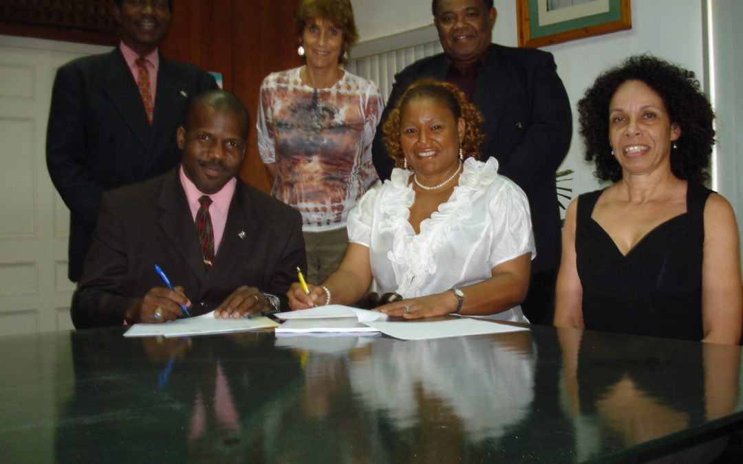 NAAM a firma protokòl di koperashon ku Saba i St. Eustatius