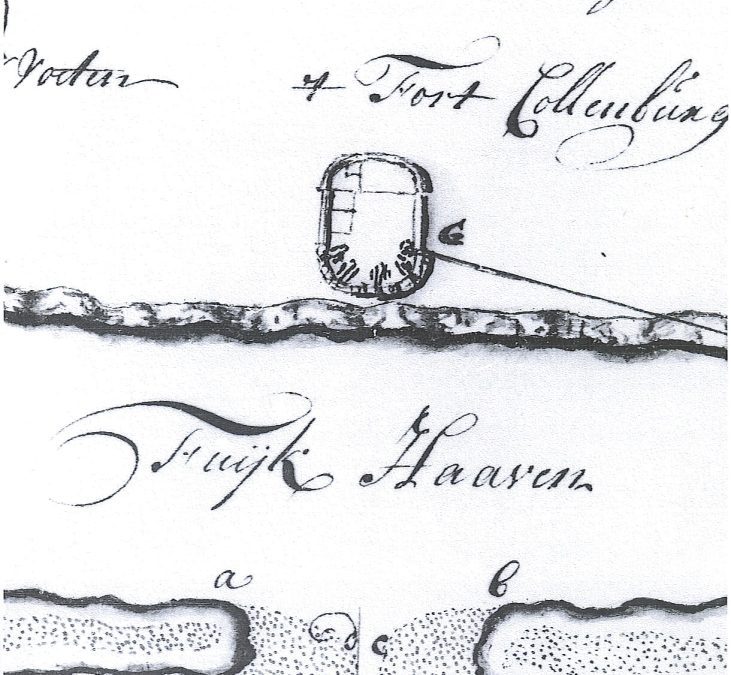 A deskubrí Fort Collenburg na Newport, Fuikbaai di nobo