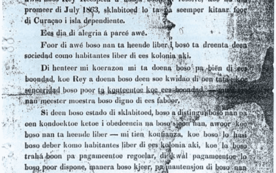 Proklamashon Abolishon di Sklabitut